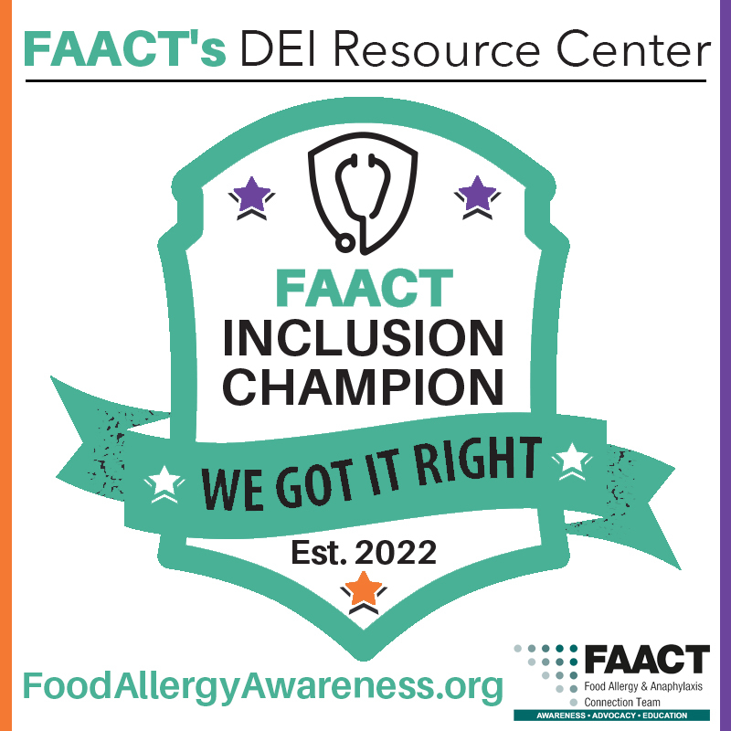 FAACT Inclusion Champion Logo